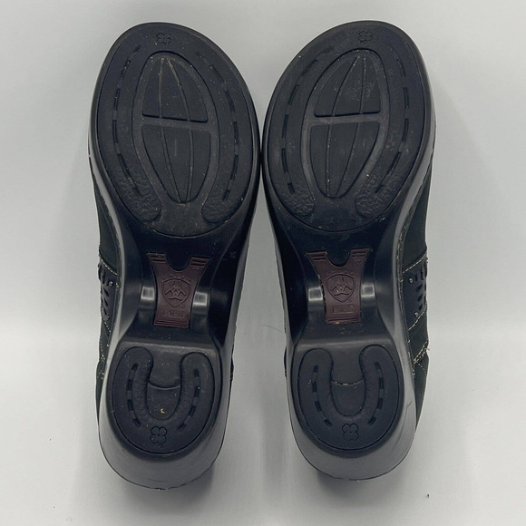 Ariat 10005779 Southlake Brushed Black Leather Mule Clog Size 7.5 - Picture 6 of 11